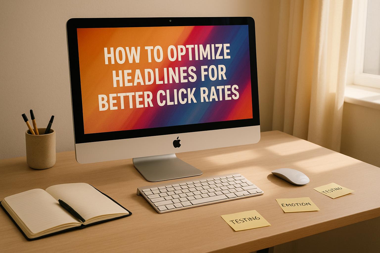 How to Optimize Headlines for Better Click Rates