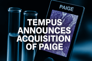 Banner of Tempus AI acquires Paige
