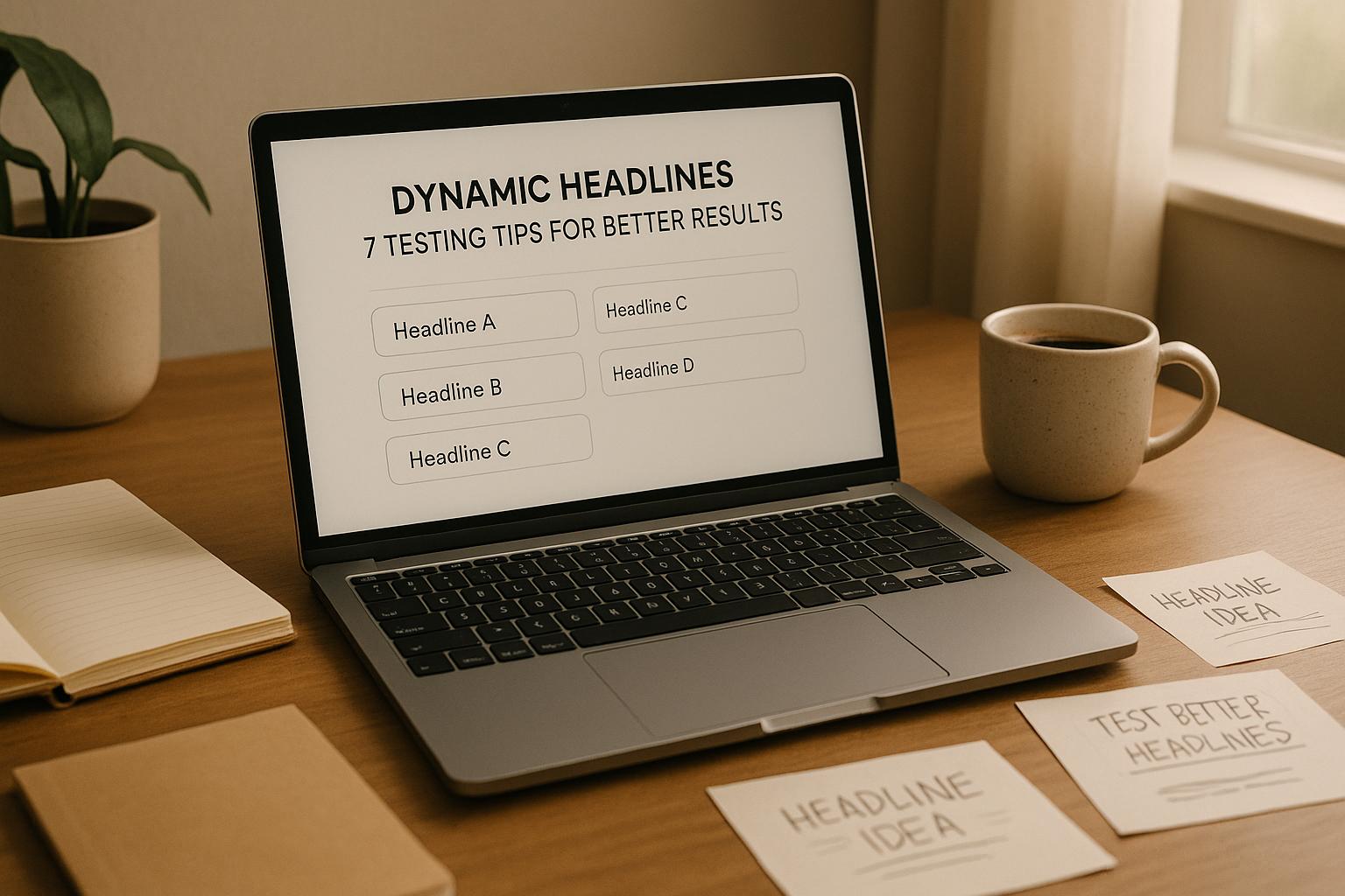 Dynamic Headlines: 7 Testing Tips for Better Results