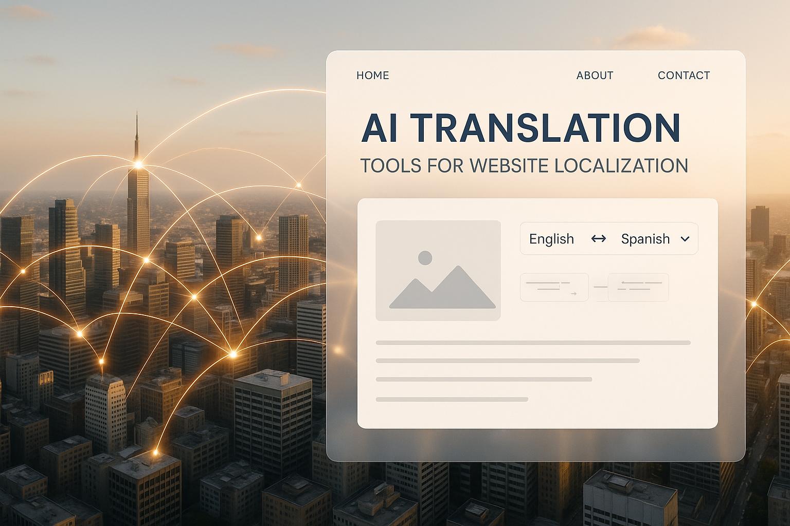 AI Translation Tools for Website Localization