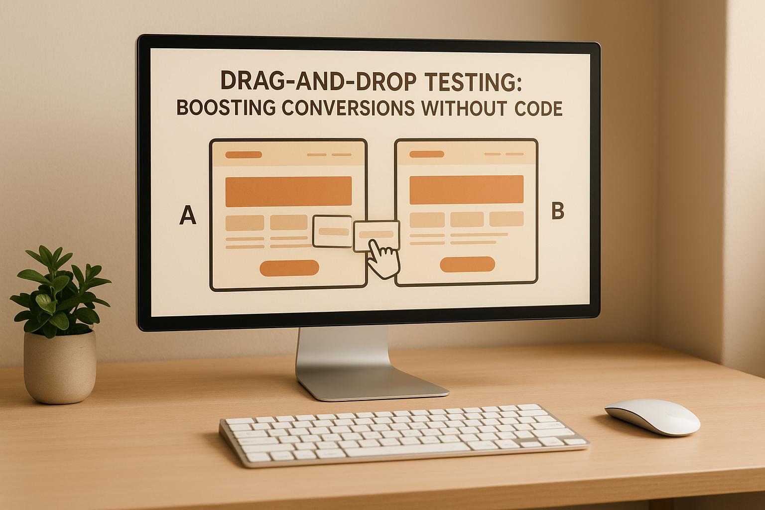Drag-and-Drop Testing: Boosting Conversions Without Code