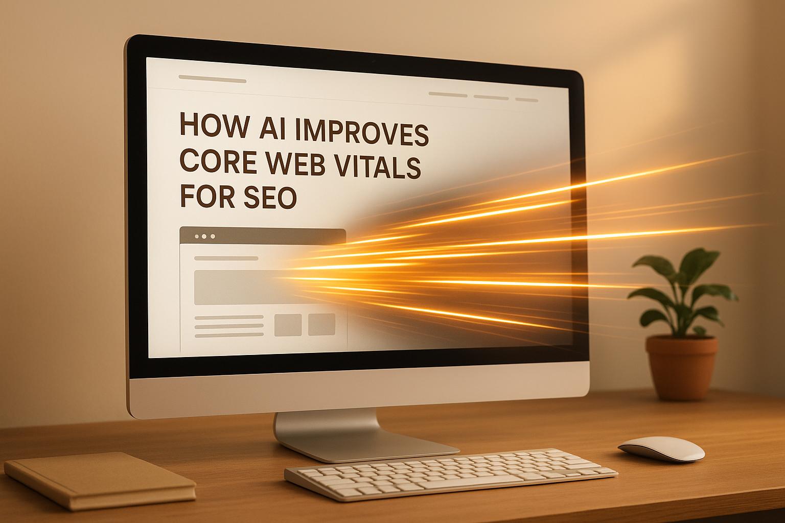 How AI Improves Core Web Vitals for SEO