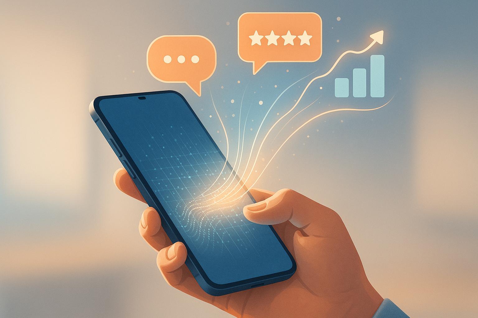 How AI Improves Mobile User Feedback Collection