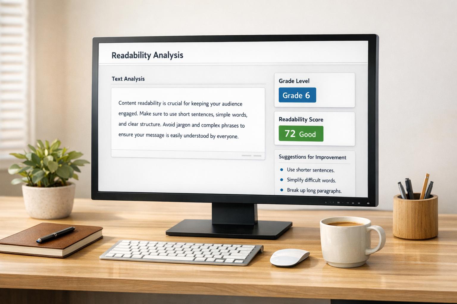 Website Content Readability Checker
