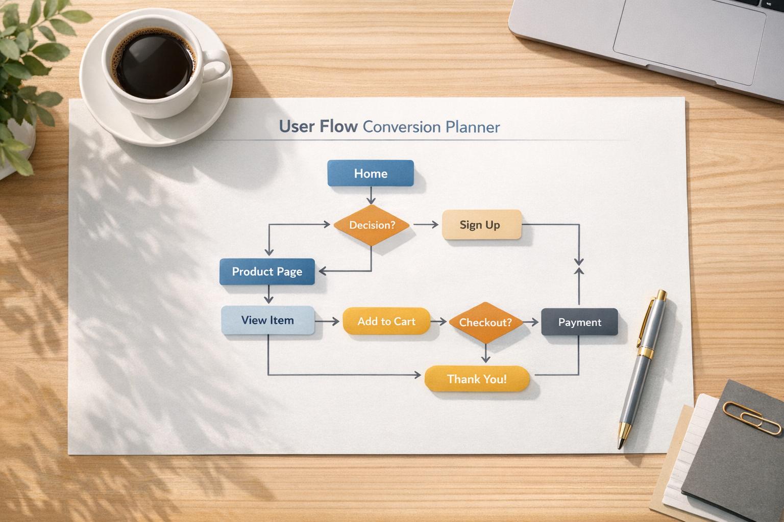 User Flow Conversion Planner
