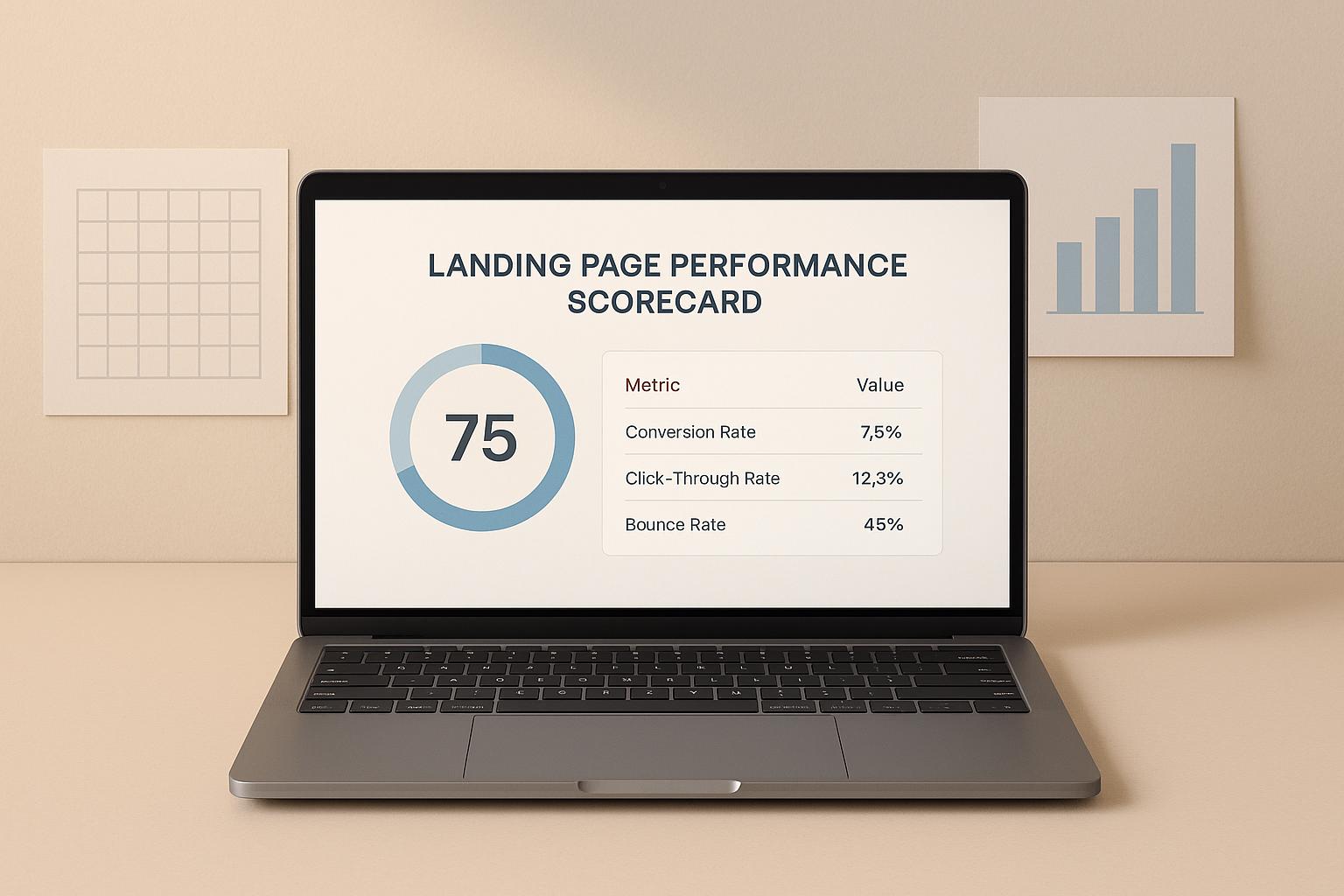 Landing Page Performance Scorecard