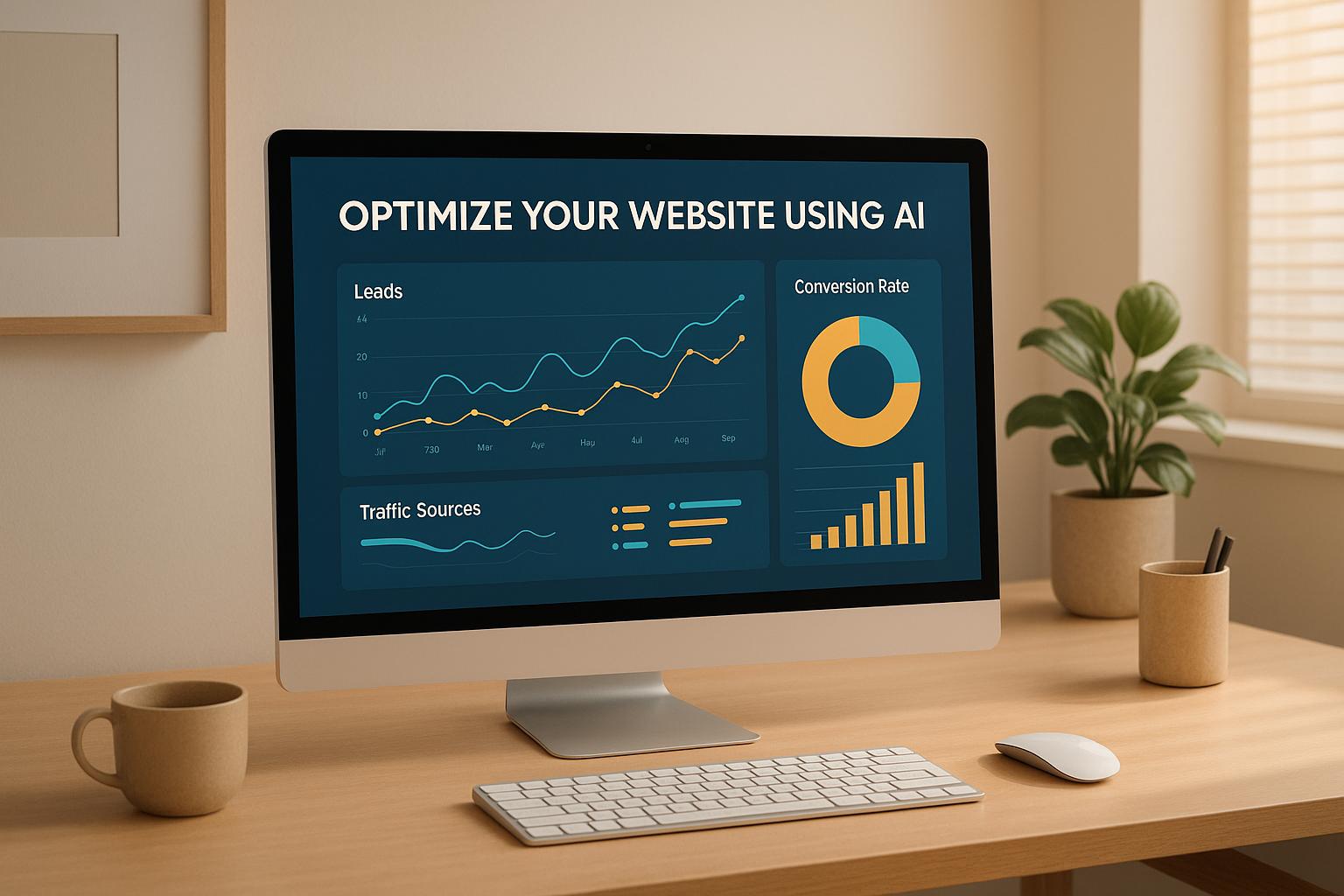 How to Optimize Your Website for More Leads Using AI