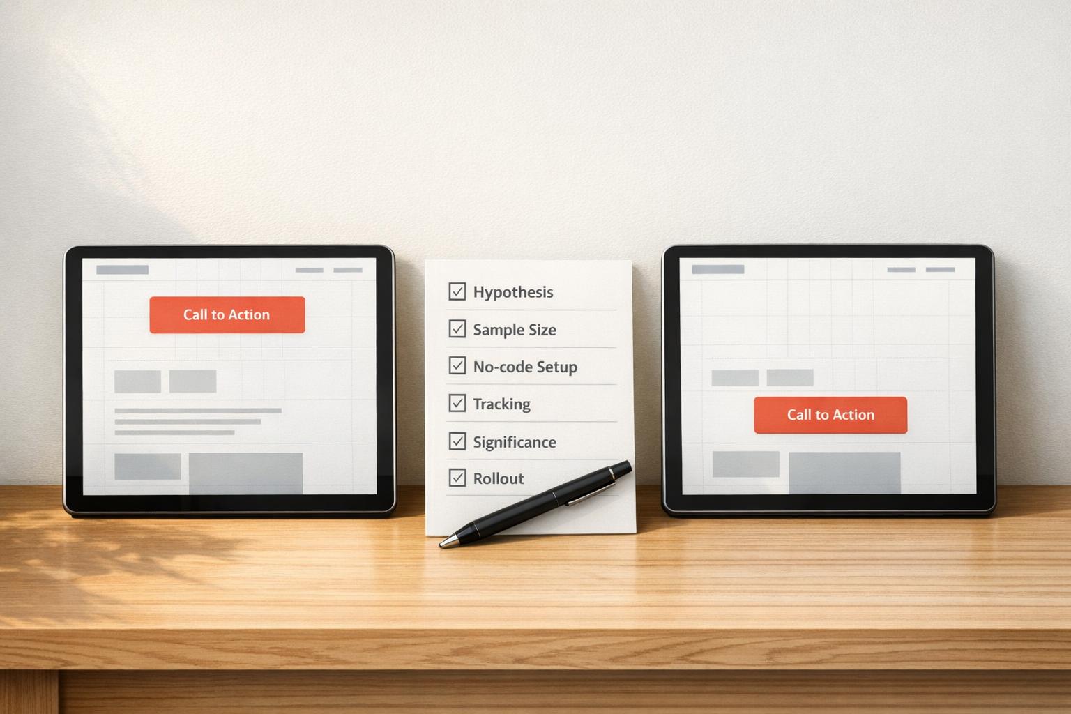 Checklist for A/B Testing CTA Placement