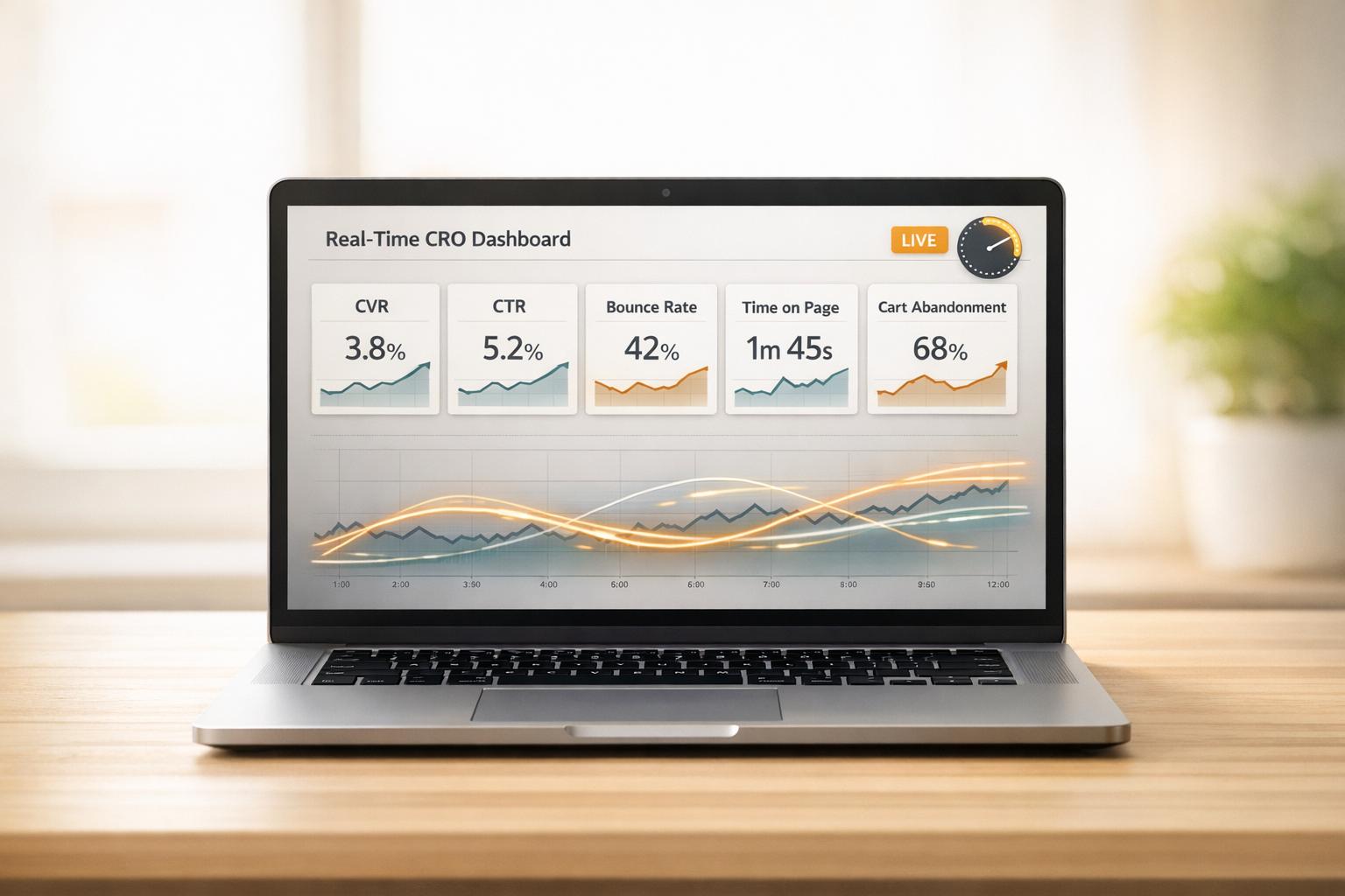 Real-Time Metrics for CRO: What to Track